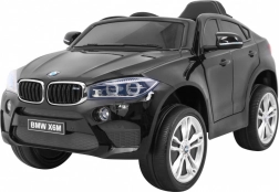 Elektrisches Kinderauto BMW X6M, schwarz, mit Fernsteuerung