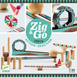 Holzbahn Zig Go 28 Teile von Djeco