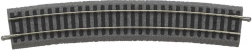 Piko gebogenes Gleis R9 mit Bettung
