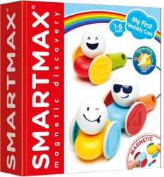 SmartMax Meine ersten wackelnden Autos, magnetisches Konstruktionsspielzeug für Kinder von 1–5 Jahren