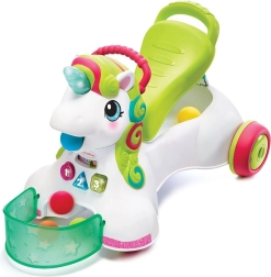 Rutsch- und Lauflernwagen 3-in-1 – Einhorn INFANTINO