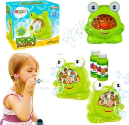 Seifenblasenmaschine Frosch mit Flüssigkeit