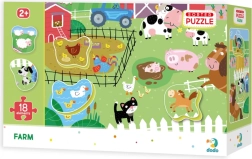 Puzzle Farm 18 Teile