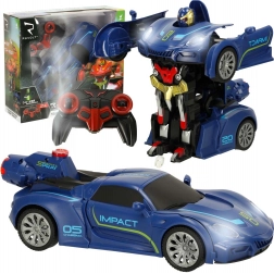 Transformierender robotischer Rennfahrer Transformer Revolt