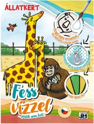 Malen mit Wasser Zoo – ungarische Ausgabe