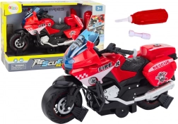 DIY Rettungs-Fahrradlicht klingt rot