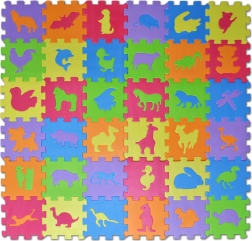 Schaumpuzzle 36 Teile - Tiere