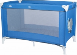 Reisebett FreeOn Love Häschen blau