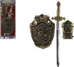 Ritterset für Kinder mit Schwert, Armschutz und Schild