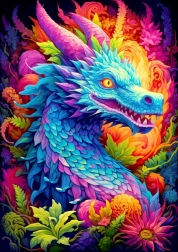 Puzzle Himmlischer Drache 1000 Teile