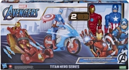 Marvel Avengers Titan Hero Figuren Set mit Fahrzeugen