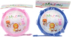 Plastiktrommel für Kinder mit Schlägeln