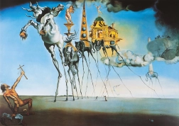 Puzzle SALVADOR DALÍ – Die Versuchung des heiligen Antonius 1000 Teile