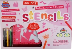 Zeichenschablonen – Modefeen, großes Set