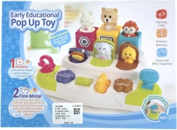 Interaktives Spielzeug mit herausspringenden Tieren