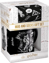 Harry Potter Dark Arts Herren Geschenkset Becher und Socken