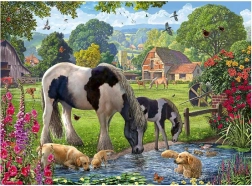 Ravensburger Puzzle Hadlow – Welt der Ponys 500 Teile