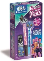 Clementoni Idea Art Mini-Stiftfabrik K-pop Demon Hunters Derpy und Sussie
