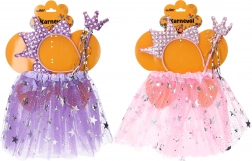 Karneval-Set Fee Lila