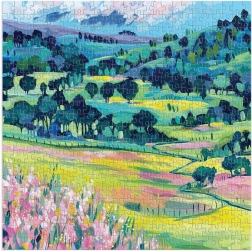 Galison Puzzle Gemalte Natur 500 Teile