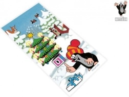 Beutel KLEINER MAULWURF Weihnachten 21 × 40 cm