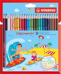Set aquarellierbarer Buntstifte STABILO Aquacolor