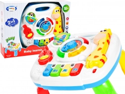 Lernspieltisch Giraffe mit Orgel