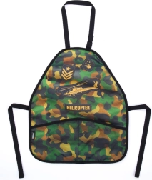 Schürze Helikopter für den Kunstunterricht