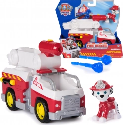 PAW Patrol Feuerwehrauto mit Marshall-Figur und Wasserprojektilen
