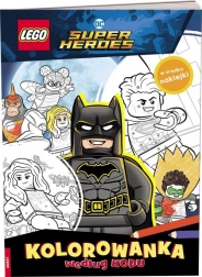 Ameet: LEGO DC COMICS Super Heroes Malbuch nach Code mit Aufklebern