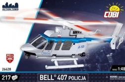 Cobi Bausteine Bell 407 Police – ziviler Hubschrauber 1:48