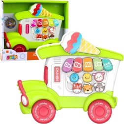 Elektrisches Kinderklavier – grüne Eisdiele