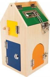 Motorik-Haus mit Schlössern small foot
