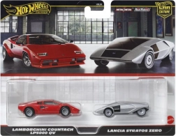 Hot Wheels Premium-Doppelpack Autos – Lancia und Lamborghini 1:64
