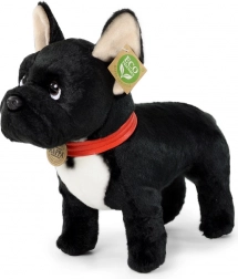 Plüsch Französische Bulldogge schwarz mit Halsband 30 cm eco-friendly
