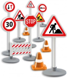 LENA Verkehrszeichen – Lernset, 17 Stück