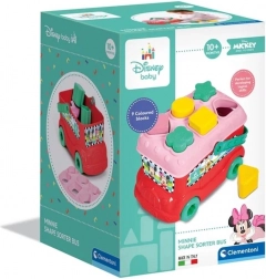 Disney Einlege-Bus Minnie – Lernspielzeug CLEMENTONI Baby