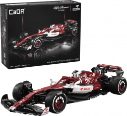 Bausteinsatz CaDA Rennwagen ALFA ROMEO F1 Team ORLEN C42 (1:8, 1868 Teile)