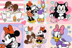 Puzzle DISNEY Minnie: Bunter Tag 160 Teile