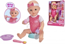 Puppe Neugeborenes Baby Hungrig 38 cm