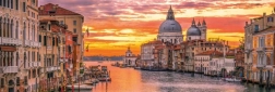 Panorama-Puzzle 1000 Teile GRAND CANAL Venedig – Clementoni