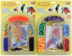 Bügelperlen Tiere – Papagei oder Fisch