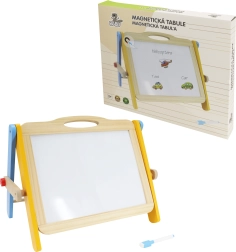 Babu beidseitige magnetische Holztafel mit Zubehör