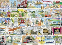 Puzzle Britisch und brillant 1000 Teile GIBSONS