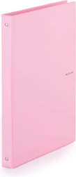 Karis A4 PVC Pastelini rosa Mappe