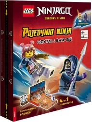 LEGO NINJAGO: Duellierende Ninja – interaktives Buch mit 2 Minifiguren und 68 Steinen