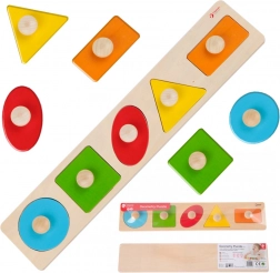 Holzeinlegepuzzle Montessori Klassische Welt