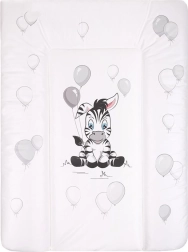 Weiche Wickelauflage New Baby Zebra 70 × 50 cm weiß