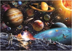 Puzzle EDUCA Mission: Asteroid 1000 Teile