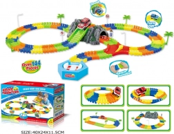 Variable Rennbahn mit Tunnel, 144 Teile